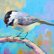 Birds Abstract Art Animal Nature love high quality Canvas Print Home Decor Wall