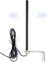 433 MHz Outdoor Antenna for Garage Door Receiver Gate Garage Wireless Signal Booster Wireless Repeater with 2 m RG174 Cable Maximum Distance 200 Metres