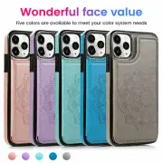 Wallet Card Holder Floral Leather Flip Case Cover For iPhone 12 Mini Pro Max 11