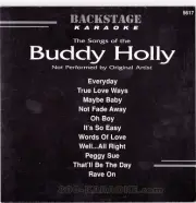 BACKSTAGE KARAOKE CD+G BS5617 CDG BUDDY HOLLY cdg OH BOY IT'S SO EASY + MORE
