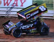CORY ELIASON- 2024 RSR THE EDGE #8 @ GROVE-AUTOGRAPHED 8" X 10" PHOTO