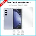Slim Shockproof Phone Case CLEAR+Screen Protector for Samsung Galaxy Z Fold6