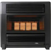 Omega Altise Lancer Natural Gas Heater - Black Marble OALAFNGBM