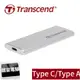 Transcend 創見 ESD260C 500GB 1TB USB3.1/Type C 雙介面行動固態硬碟 - 晶燦銀