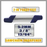 2 IN 1 Easy File 3/8 13/64 5.2mm Chainsaw Chain Sharpener 5605 750 4305