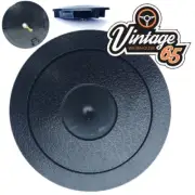 Classic & Kit Car Black Wrinkle Finish Steering Wheel Horn Push Button Center (for: Porsche)