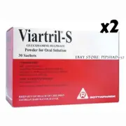 2x 30 Sachets Viartril-S Glucosamine 1500mg for Relieve Joint Pain Supplement