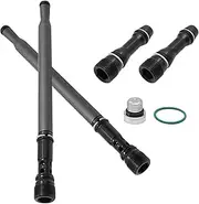 6E7Z-9A332-B Stand Pipe Dummy Plug Kit Fuel Supply Tube Replacement for Ford 6.0L E-350 F-250 450 550 Diesel 2004-2010