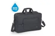 Rivacase Tegel Messenger Bag for 15.6"-17.3" Laptops - Black with