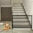Pet Dog Barrier Fences with Hook Pet Isolated Network Stairs Gate New Foldi√