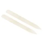 8" Bone Folder Creaser 2pcs Paper Creaser Straight Scoring Folding Tool, White-1