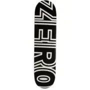 Zero Skateboard Deck Bold Black 8.5"