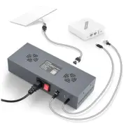 Starlink Gen 3 PoE Injector, 200W GigE Passive & ESD Gen 3 PoE Adapter Kit