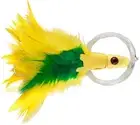 No Alibi NA-RRF03-1 Trolling Feather Lure Rigged & Ready