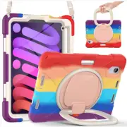 iPad Mini 6th Gen (8.3") FLEXII GRAVITY Kids Rugged Case - Colourful Red