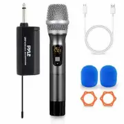 Pyle PDWMU103 UHF Wireless Microphone System - Handheld Mic