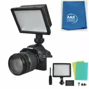 JJC LED-160 160 hi intensity 5500-6000K Fits Canon 80D 5D 6D 7D Nikon D5600 3500