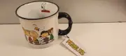 Peanuts CHARLIE BROWN SNOOPY AND GANG Large Ceramic Coffee Mug Cup 19 Oz New