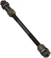 Bike Skewers,Quick Release Skewer, 2 Pcs 170mm Bicycle Wheel Hub Axle Front Rear Steel Solid Spindle Shaft MTB Road Skewer