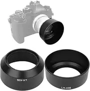 Lens Hood, LH-40B Plastic Camera Lens Hood Shade Replacement for Olympus M.ZUIKO 45mm F1.8 Lens (Black)