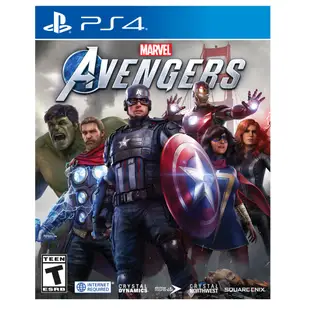 PS4原版片漫威復仇者聯盟 MARVEL 中文版全新品 附特典DLC 服裝包【台中星光電玩】