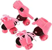 Toddmomy Adjustable Roller Skates for Boys for Indoor and Outdoor Fun Adjustable Roller Skates for Growing Feet Promotes Healthy Exercise and Coordination