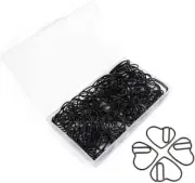 100Pcs Heart Paper Clips, Cute Metal Paperclips, Love Heart Shaped Paperclips, S