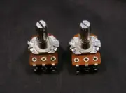 250K A&B Control Pots Split Shaft Potentiometer 20mm