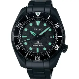 【SEIKO 精工】Prospex 限量 黑潮夜視 200米機械錶-45mm 送行動電源(SPB433J1/6R35-03A0SD)