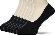 [okamoto] Kokopita Men's No-Slip Foot Cover Socks for Loafers, 3 Pairs/6 Pairs