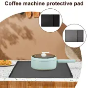 Silicone Coffee Mat Coffee Bar Mat with Raised Edges and Detachable Dish guAPa