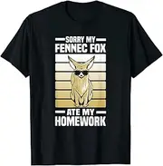 [X.Style] Sorry My Fennec Fox Ate My Homework - Fennec Fox ds1384 T-Shirt