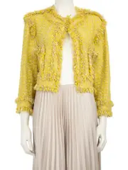 Yellow Tweed Jacket