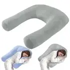 Cooling U Shaped Pillow for Neck, Contour Shoulder Pillow for Side Sleepers,