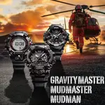 【CASIO 卡西歐】G-SHOCK 藍牙 飛行錶 碳纖維防護 緊急救援系列 GR-B300EC-1A_54.7MM