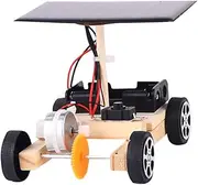 BRIGHTFUFU Solar Car for Boys and Girls Boys and Girls Electric Car DIY Vehicle Educational Circuit Science Kit
