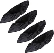 Sosoport 2 Pairs Breathable Nylon Shoe Covers Durable Protector for Skates Lightweight Stylish Design Shield Against Mud Rain Slush for Daily Use and Practice