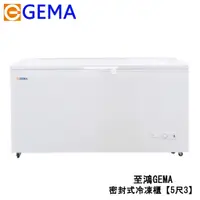 在飛比找蝦皮商城優惠-【GEMA】 密閉式冷凍櫃 凍藏兩用【5尺3 冰櫃】型號：B