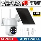 4MP 1080P Wireless Solar Power WiFi Outdoor Home Security Night Vision IP Camera