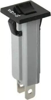 Panel Mount Circuit Breaker Flip Lid, Thermal. Resettable AC/DC 240Vac 10 AMP