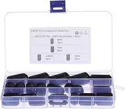 KOMBIUDA 22Pcs Removable Ferrite Core Cable Clips Noise Filters for USB Power and Audio Cables Shielding Against Home Supplies