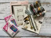 Stoney Creek Collection Attitude Leaflet 102 w/ Thread Fabric & Beads