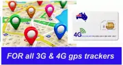 4G SIM CARD FOR GPS TRACKING CAR PET CHILD PERSONAL $10 monthly- no contract