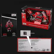 Maisto 1/6 Ducati Lenovo Fleet 2022 Toy Motorcycle Model Racing Alloy Diecast Large Scale Simulation Model Motorcycle Boys Gifts Toy Motorcycles No...