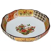 Ko-Imari Aya Kon eight cun octagonal Morisara / Arita-yaki