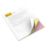 Xerox Bold Digital Carbonless Paper 8 1/2 x 11 Pink/Canary/White 5010 Sheets/CT