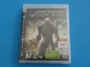 PLAYSTATION 3 QUAKE WARS ENEMY TERRITORY CASE AND COVER ART *NO GAME INCLUDED**