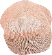 [OATIPHO] Octagonal Hat Brim All-Match Sun Hat Newsboy Hats for Women Sunshade Hat Vintage Windproof Cap Ladies Beret Cap Summer Hat Face Outdoor Hat for Protection Straw Khaki