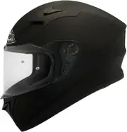 SMK Stellar Solid, full face helmet , color: Matt-Black , size: M