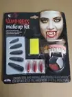 Female Vampire Dracula Makeup Kit Face Paint & Stage Makeup with false teeth New